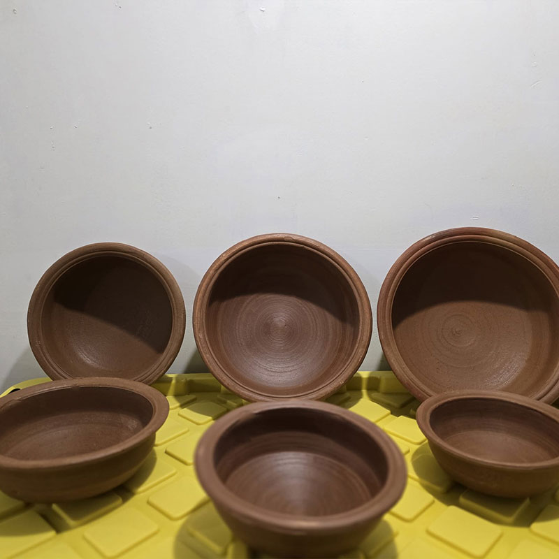 heslaa Clay pots 6 pices set