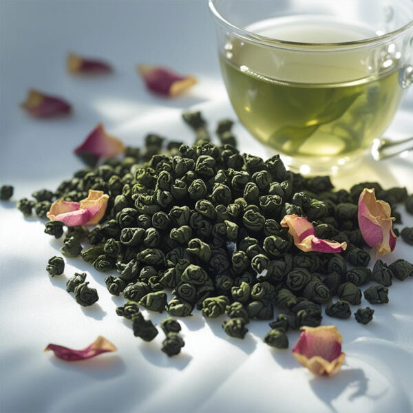 Rose Leaf Harmony - Green tea with Rose Petals